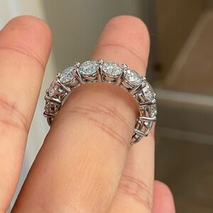 Real moissanite ring size 9